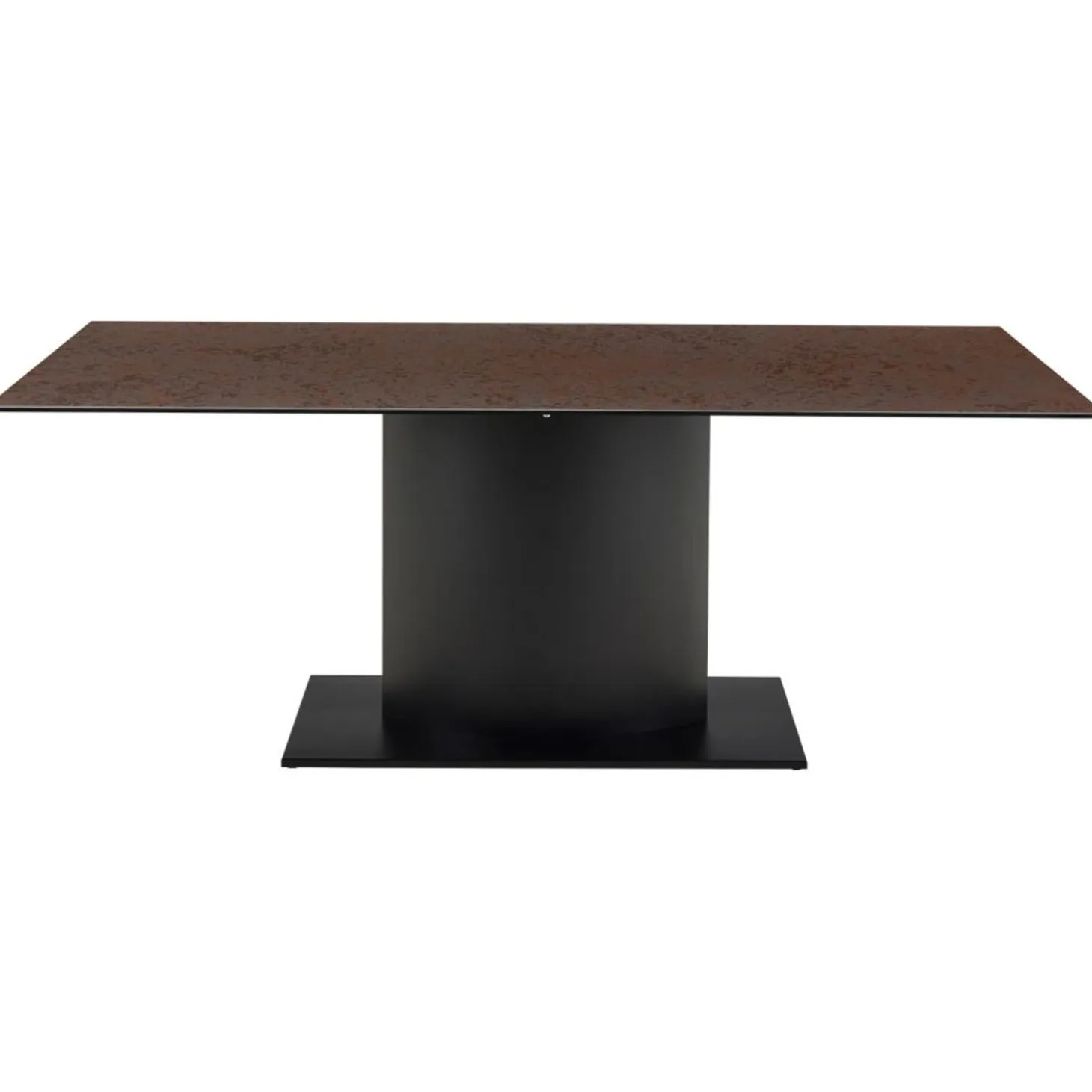 Murcia Matbord 200x100 cm Keramik Rostbrun