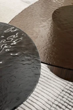 Mushroom Sidobord Glas