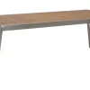 Naos Matbord 220-320 cm Rostfritt / Teak