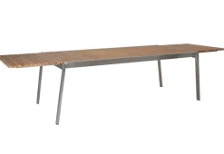 Naos Matgrupp 100x220-320 cm ink 6st Naos Karmstolar Rostfritt/Teak