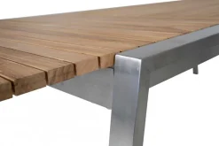 Naos Matgrupp 100x220-320 cm ink 6st Naos Karmstolar Rostfritt/Teak