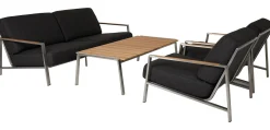 Naos Soffgrupp Rostfritt/Teak