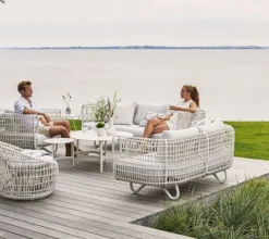 Nest 2-sits Soffa White