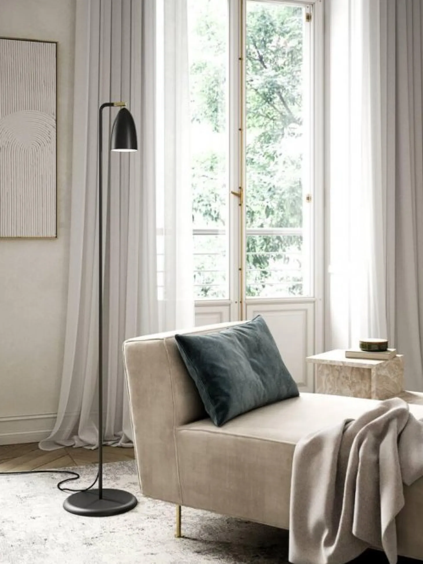 Nexus Golvlampa Svart
