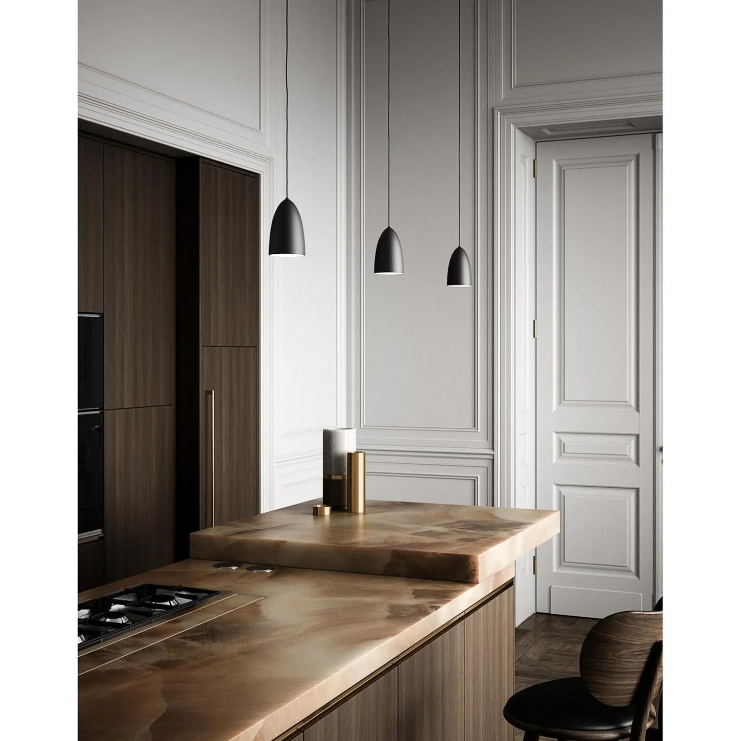 Nexus Taklampa 10 cm, Svart