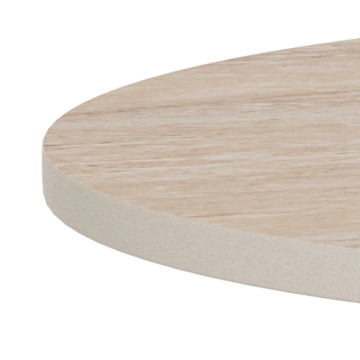 Nimbus Sidobord Keramik Beige 45 cm Runt