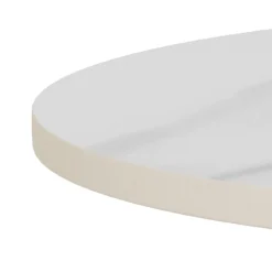 Nimbus Sidobord Keramik Vit 45 cm Runt