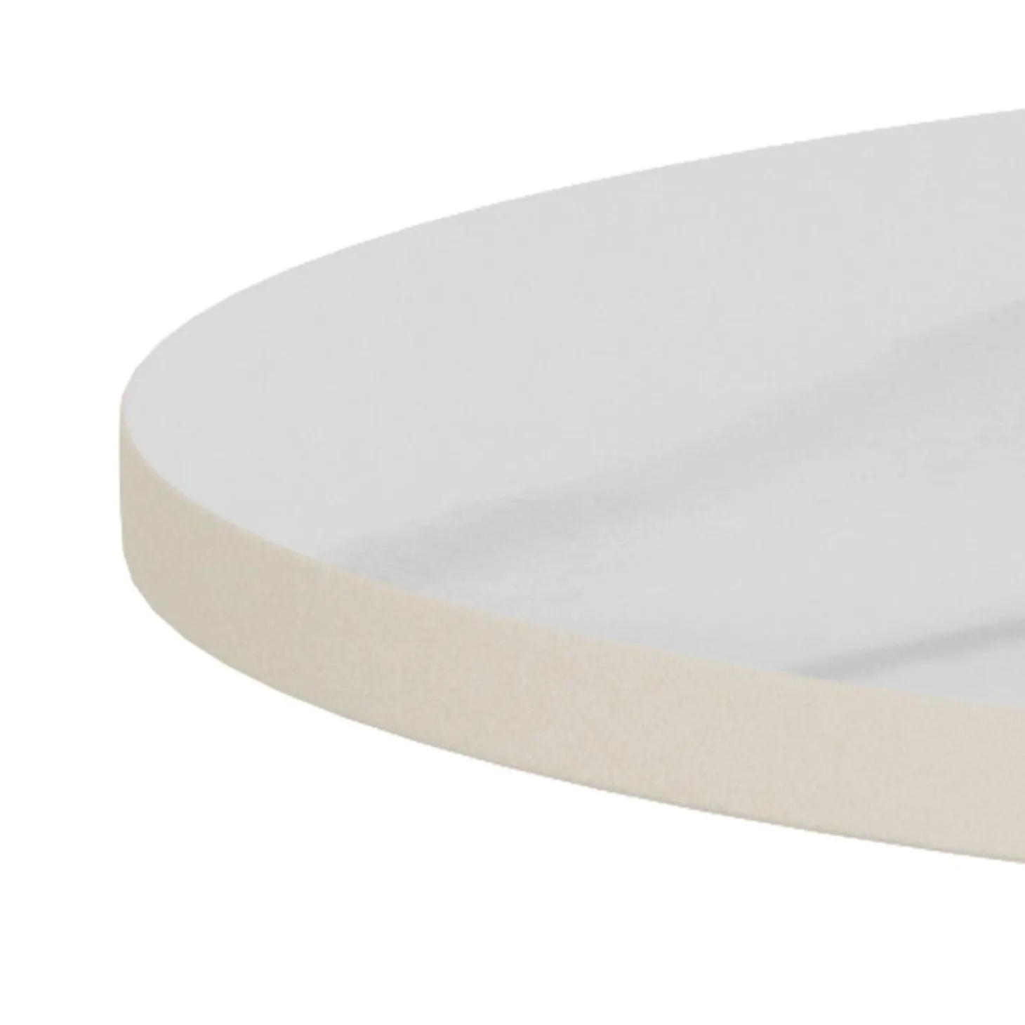 Nimbus Sidobord Keramik Vit 45 cm Runt
