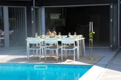 Nimes Bord 200x98 cm Vit