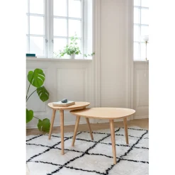 Noble 2-set Stor/Liten Satsbord Bambu