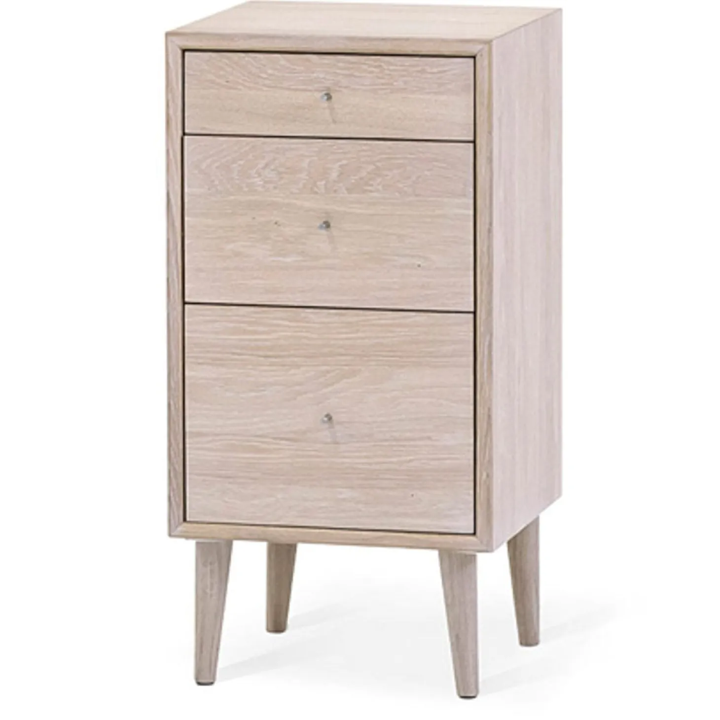 Nordik Byrå 38 x 75 cm Vitoljad Ek