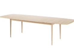 Nordlight Matbord 200-290x105 cm Massiv Vitoljad Ek