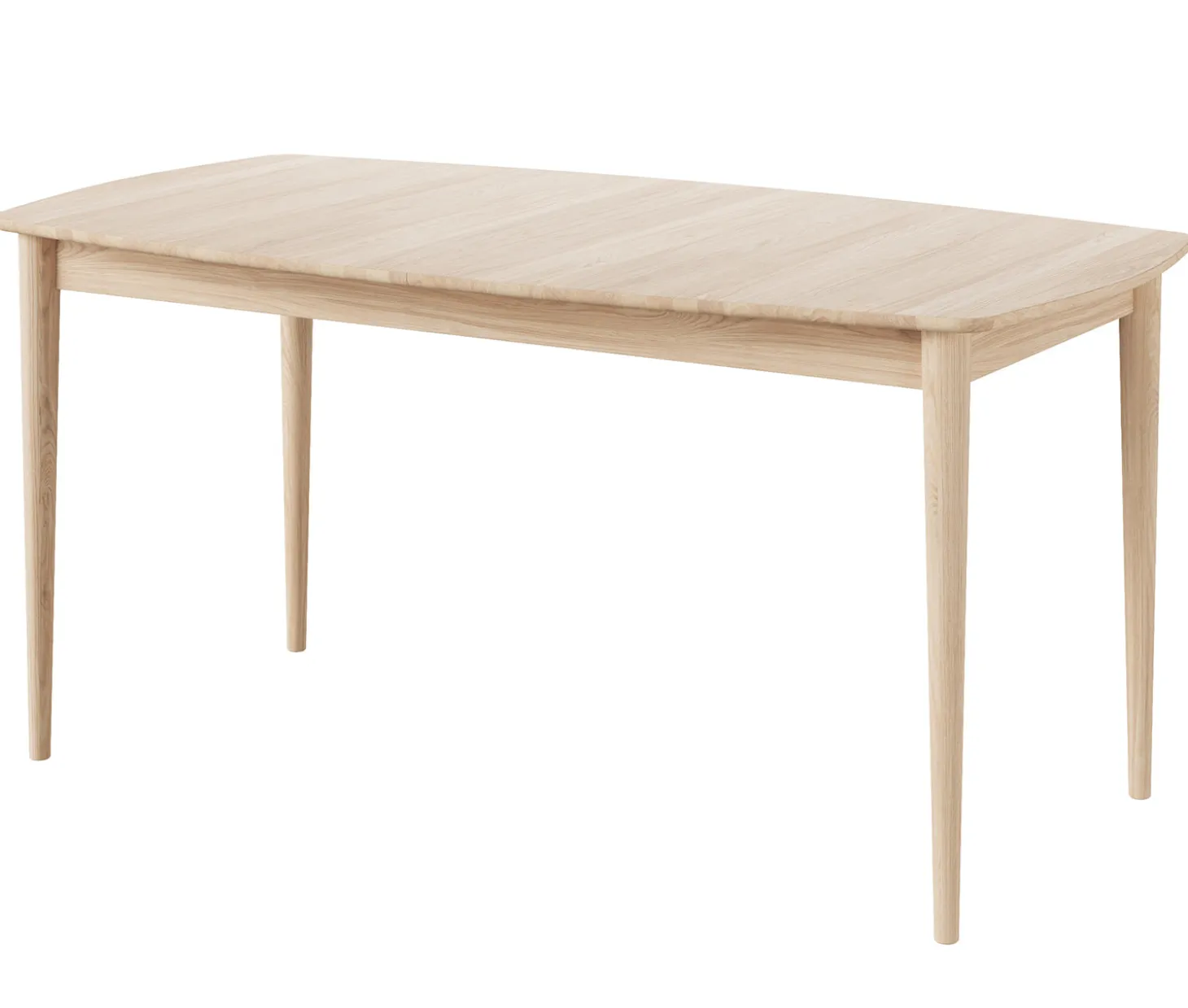Nordlight Matbord 160-240x85 cm Massiv Vitoljad Ek