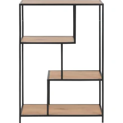 Notting Hill Bokhylla Asymmetrisk 114x77x35 cm Ek