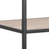 Notting Hill Bokhylla Asymmetrisk 185x77x35 cm Vitpigmenterad
