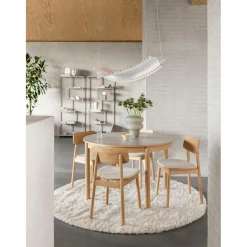 Notting Hill Bokhylla med baksida 185x77x35 cm Grå