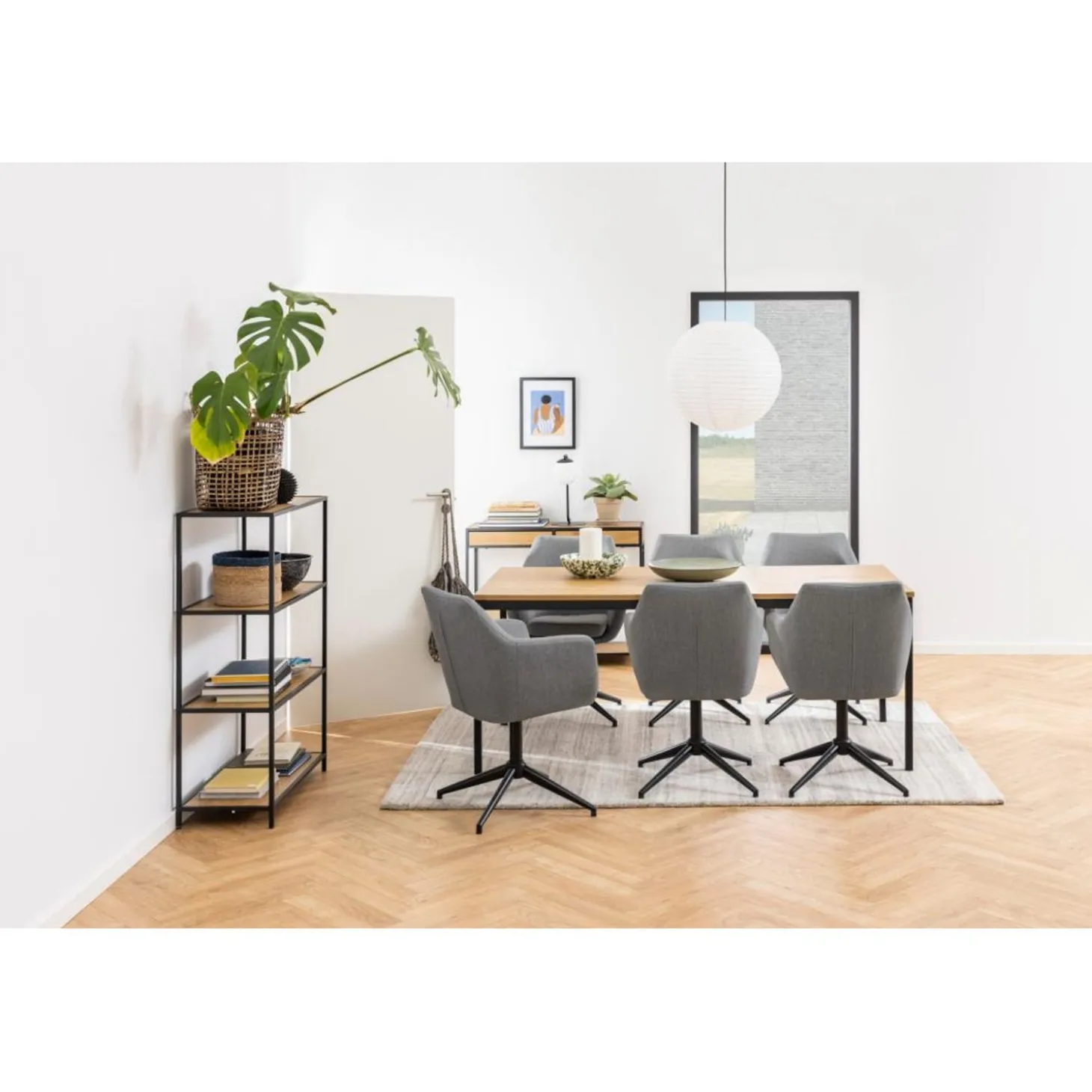 Notting Hill Bokhylla 114x77x35 cm