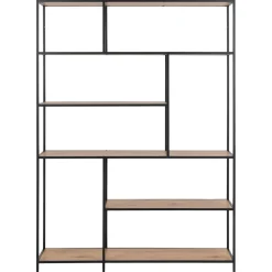 Notting Hill Bokhylla 185x135x35 cm Ek