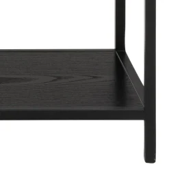 Notting Hill Bokhylla 150x135x35 cm Svart Ask