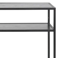 Notting Hill Konsolbord 120x35 cm Svart Ask