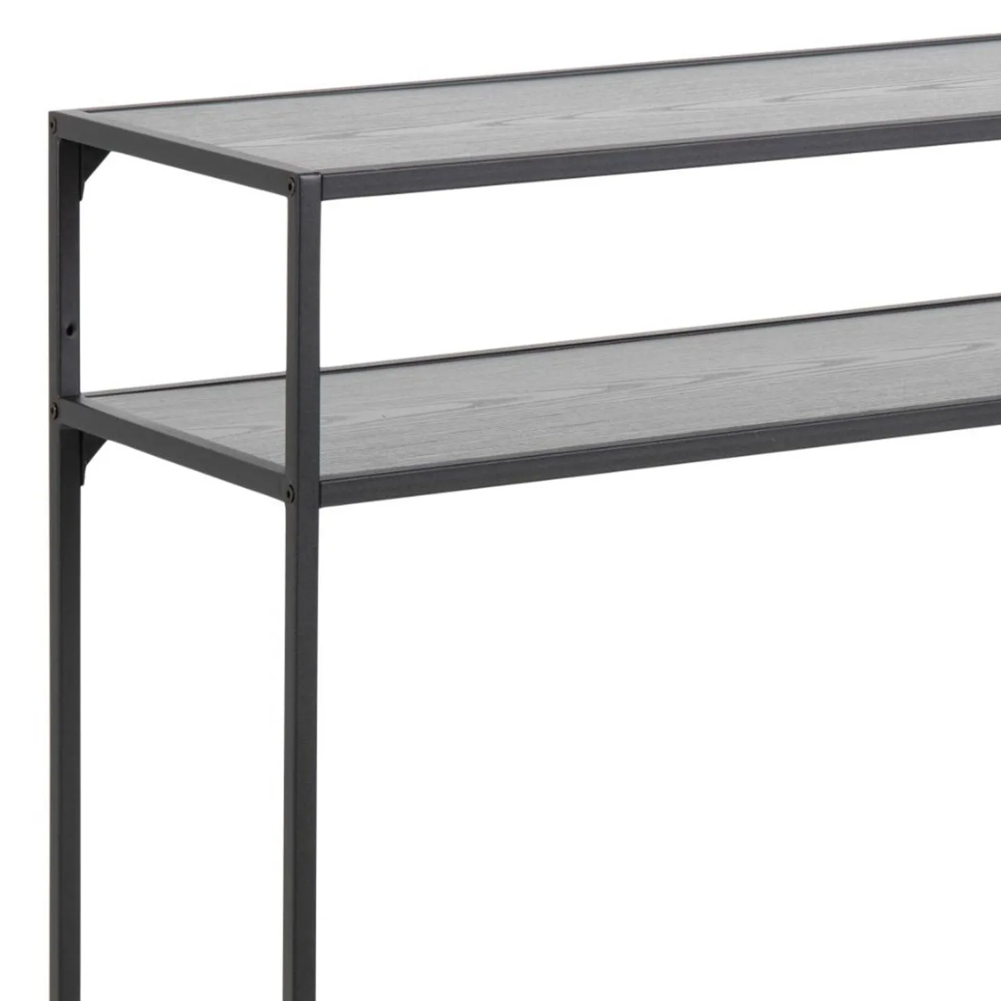 Notting Hill Konsolbord 120x35 cm Svart Ask
