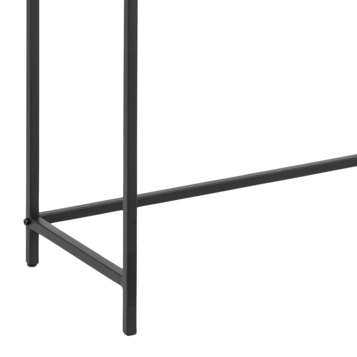 Notting Hill Konsolbord 120x35 cm Svart Ask