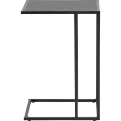 Notting Hill Sidobord 63x43x35 cm Svart Ask