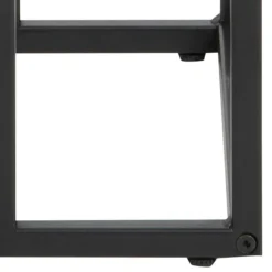Notting Hill Sidobord 63x43x35 cm Svart Ask
