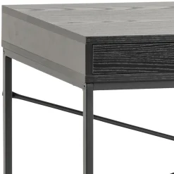 Notting Hill Skrivbord 110x45 cm Svart Ask