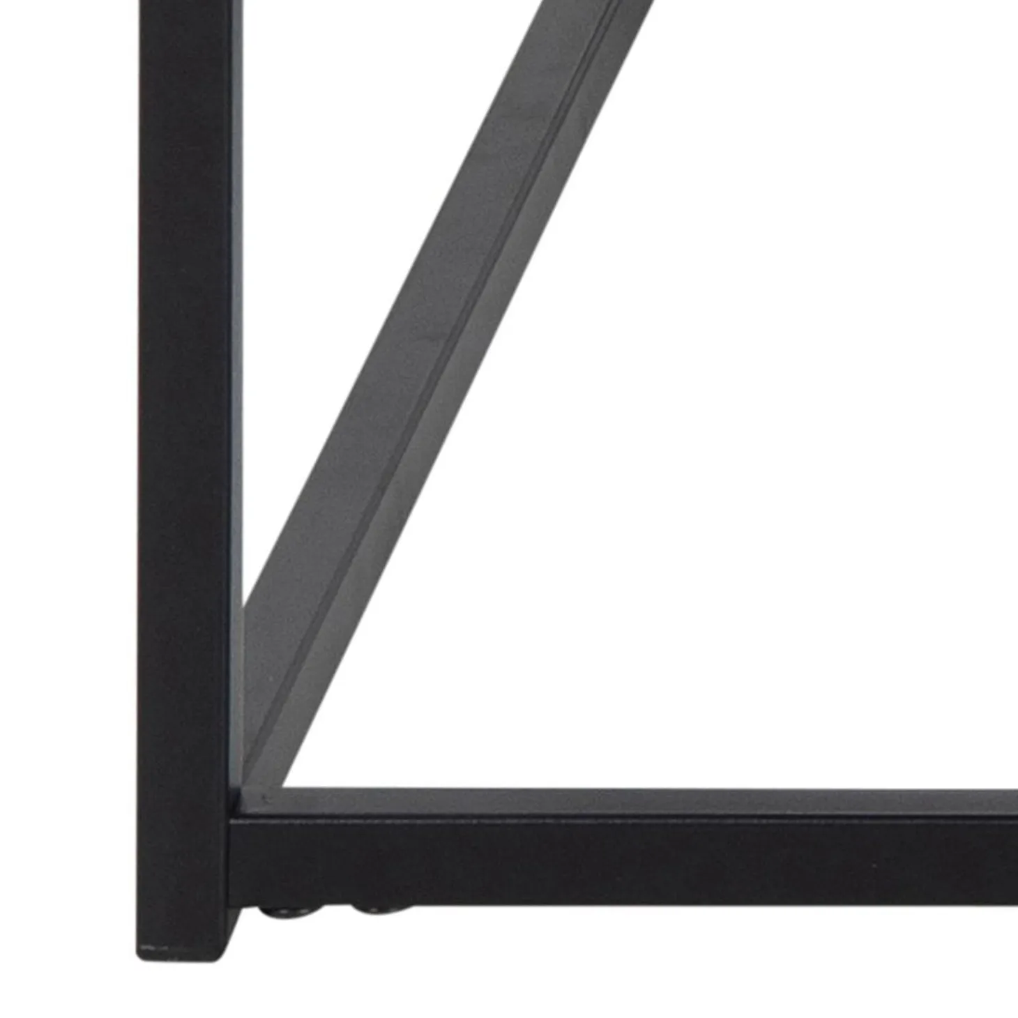 Notting Hill Soffbord 110x60 cm Svart Ask
