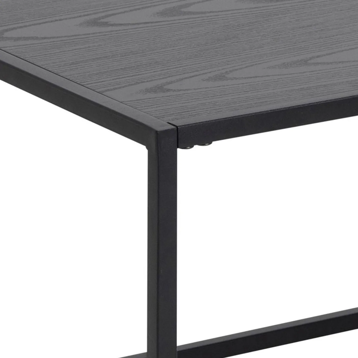 Notting Hill Soffbord 110x60 cm Svart Ask