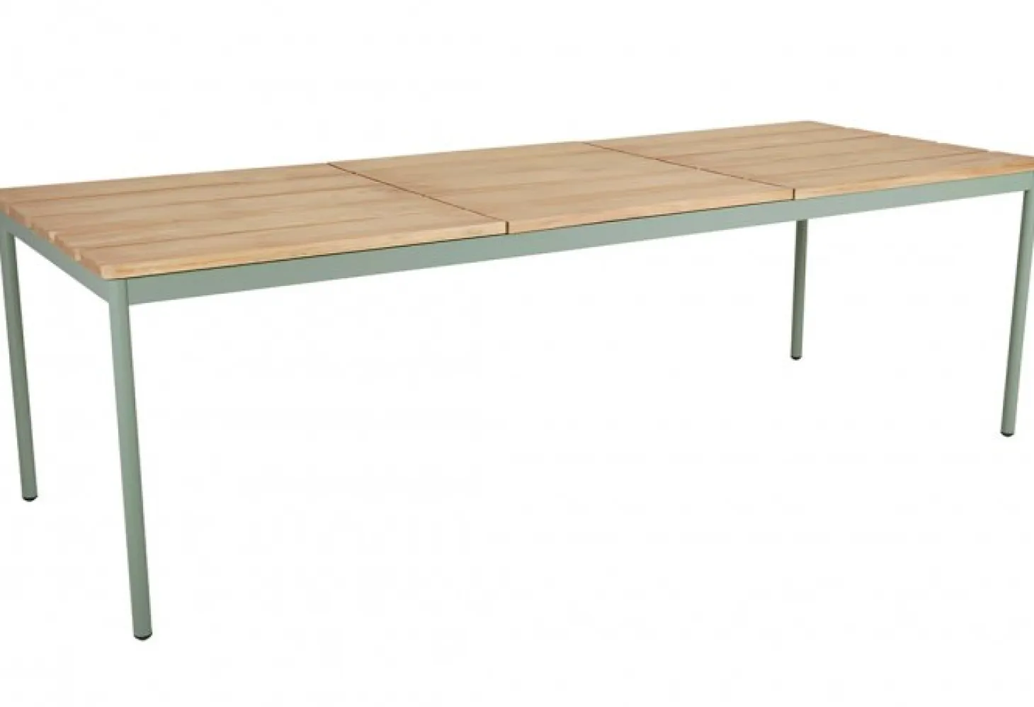Nox Bord 240x90 cm Grön / Teak
