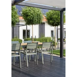Nox Utebord Nordic Green/Bambu