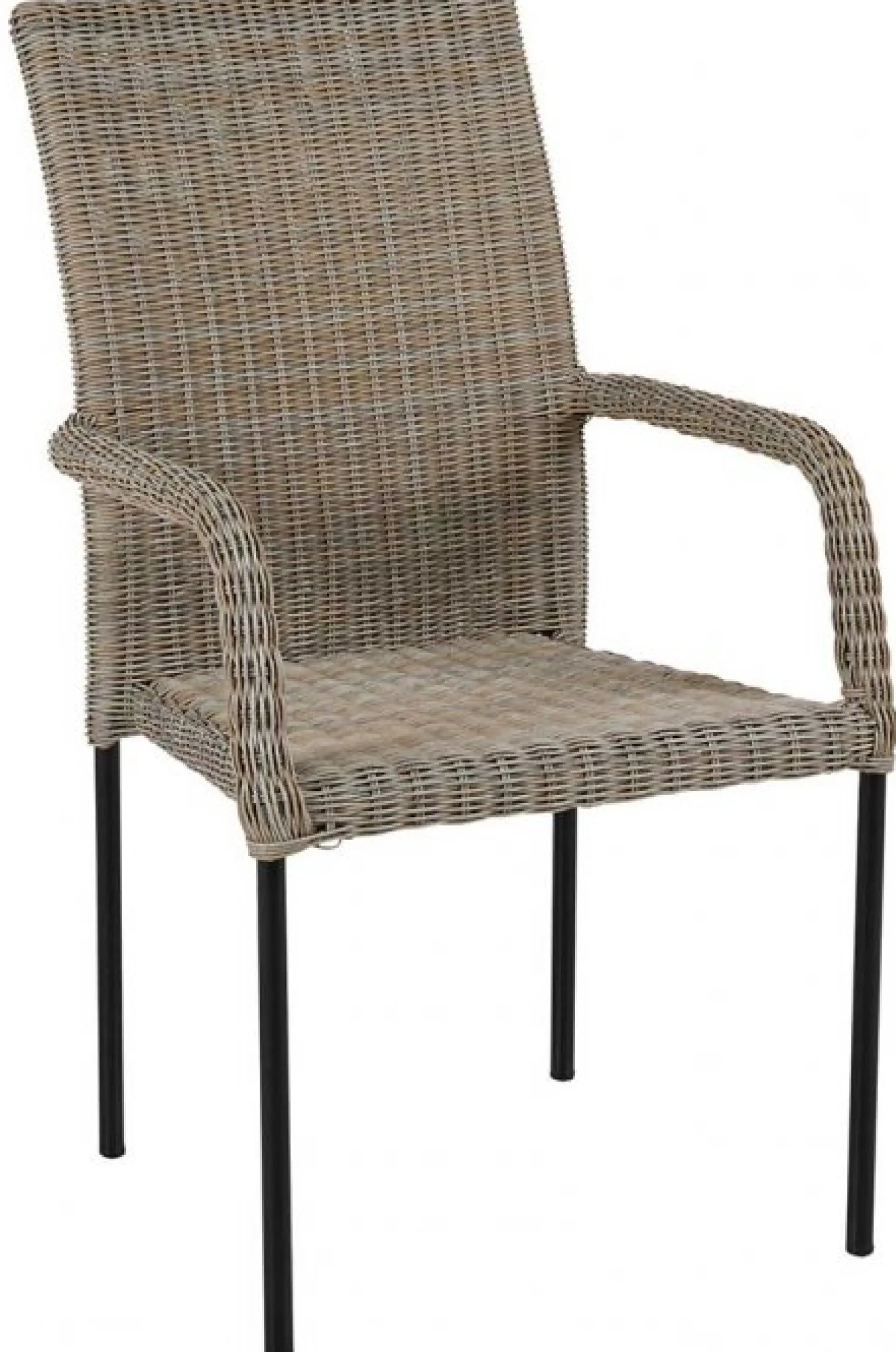 Nypon Karmstol Beige/Svart