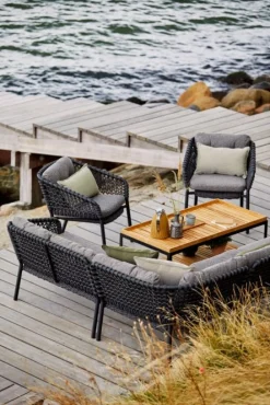 Ocean Modulsoffa Höger Mörkgrå