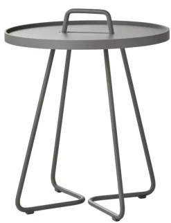 On The Move Sidobord Liten Light Grey