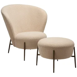 Orbit Loungefåtölj Frosted Almond