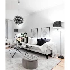 Orlando Golvlampa Sandsvart