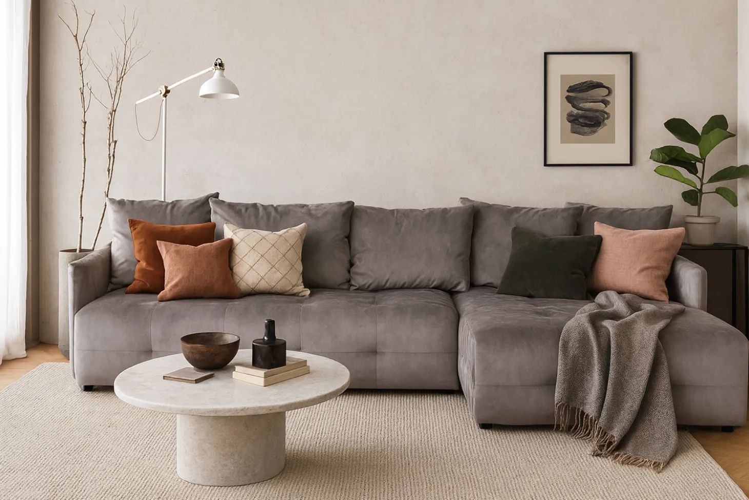 Ossian Bäddsoffa med Divan XL