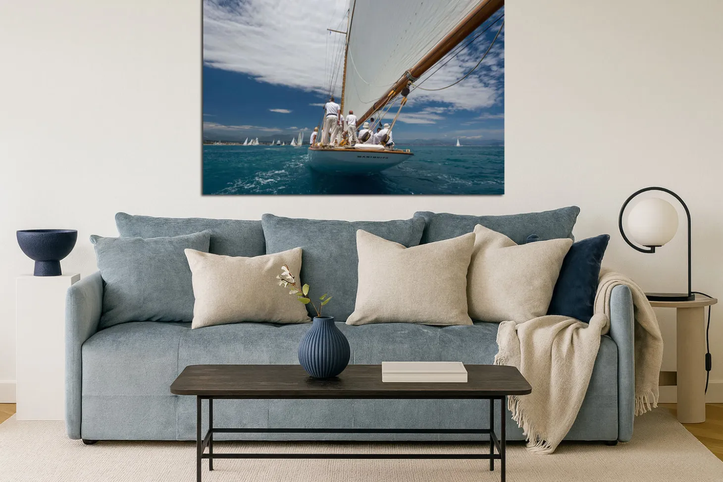 Ossian 3-sits Bäddsoffa Perfect Harmony Aqua