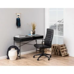 Paddington Skrivbord 110x50 cm Svart