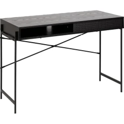 Paddington Skrivbord 110x50 cm Svart