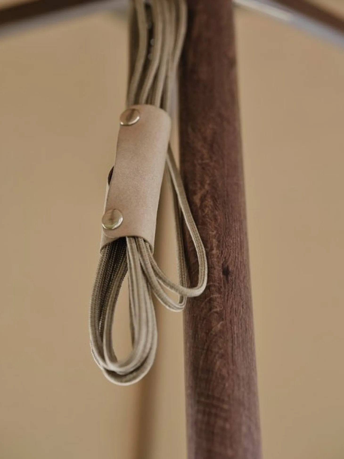 Paliano Parasoll 3 m Brun/Taupe