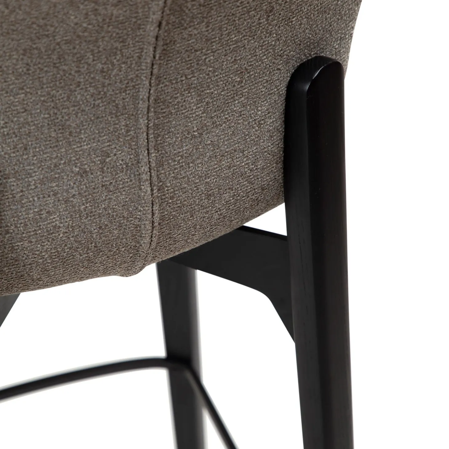 Paragon Barstol Pebble Earth Bouclé, Black 75 cm