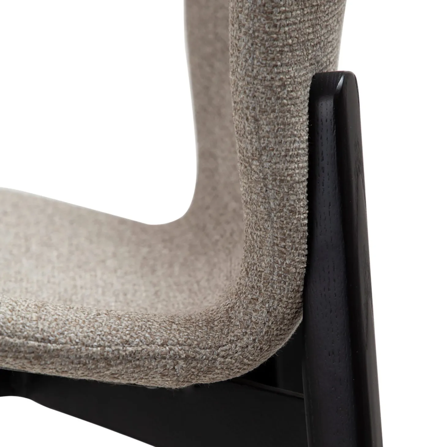 Paragon Barstol Pebble Earth Bouclé, Black 75 cm