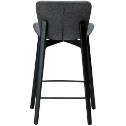Paragon Barstol Pebble Grey Bouclé, Black 68 cm