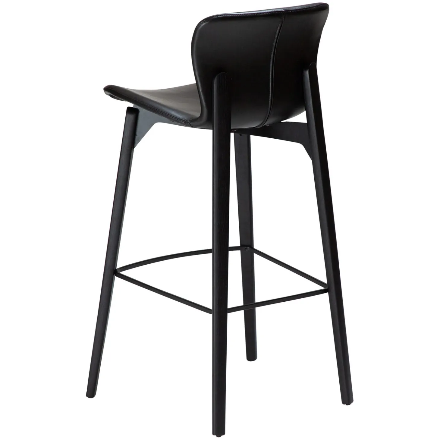 Paragon Barstol Vintage Black Art.Leather 75 cm