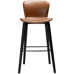 Paragon Barstol Vintage Light Brown Art.Leather, Black 75 cm