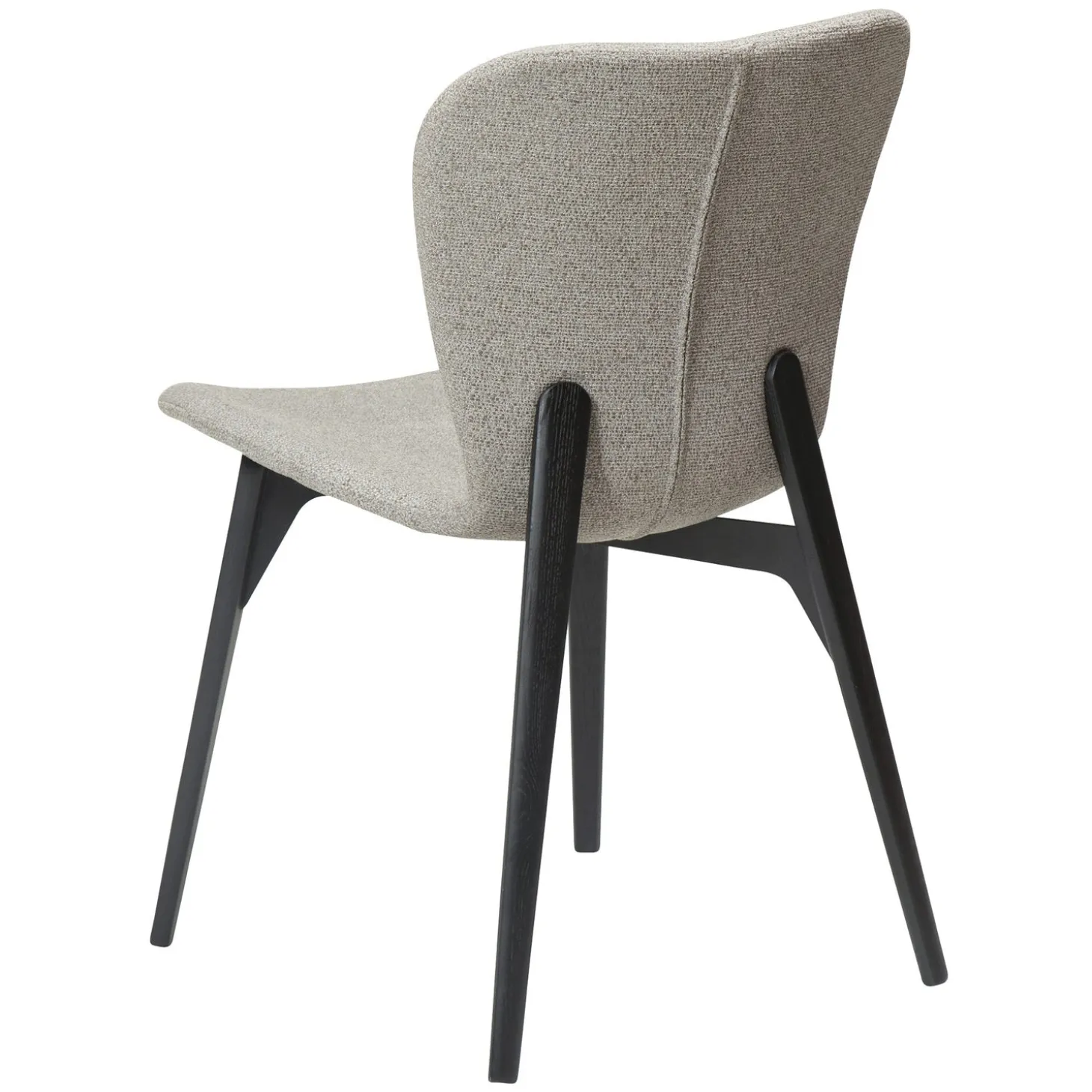 Paragon Stol Pebble Earth Bouclé, Black Ash