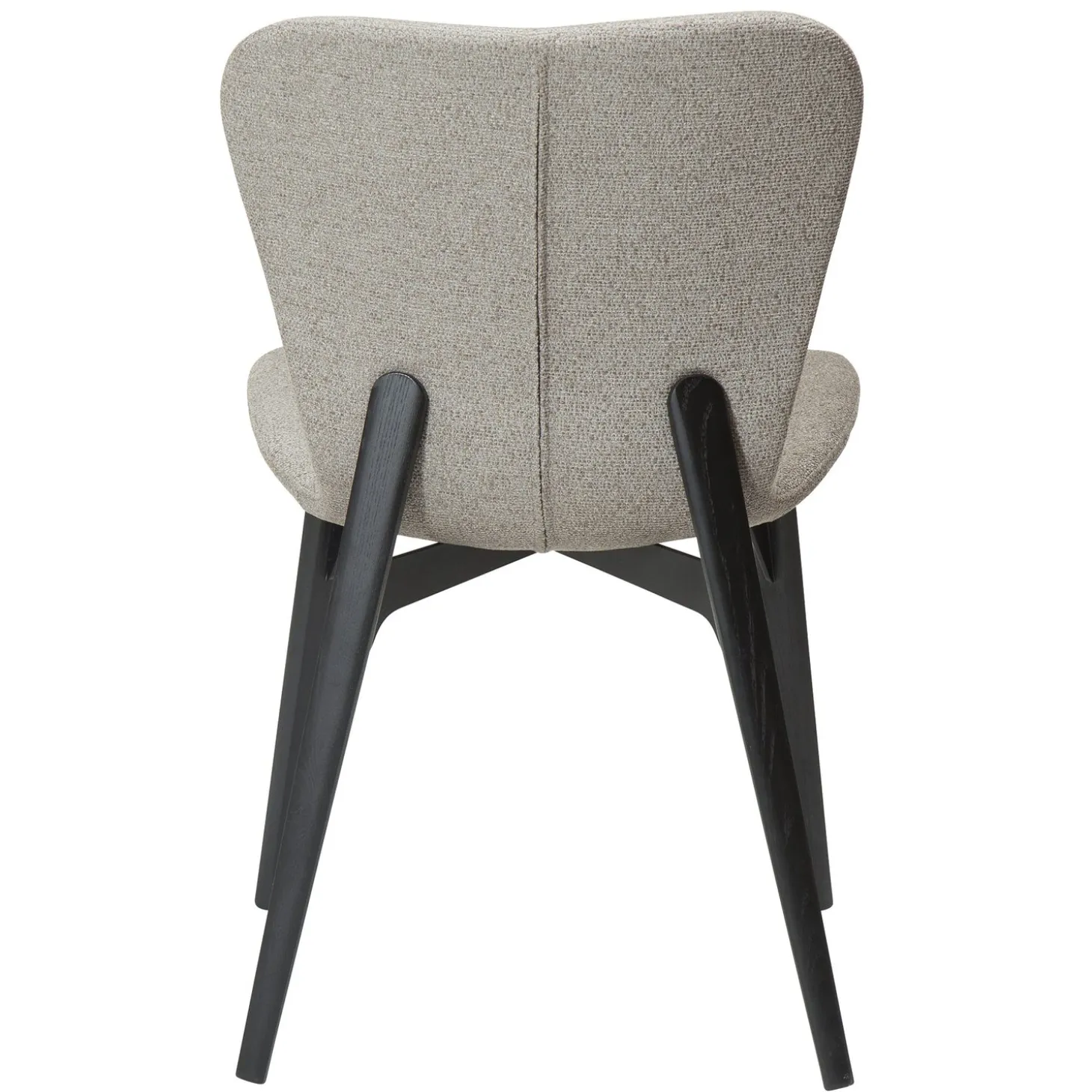 Paragon Stol Pebble Earth Bouclé, Black Ash